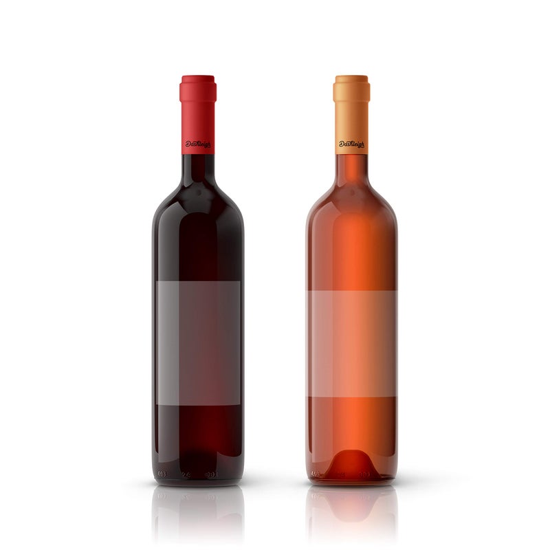 Dashleigh 20 Large Wine Bottle Clear Gloss Printable Labels, 4x5 inches, Weatherproof and Waterproof, fits Classic Bordeaux, Burgundy, and Champagne Bottles - Image 3